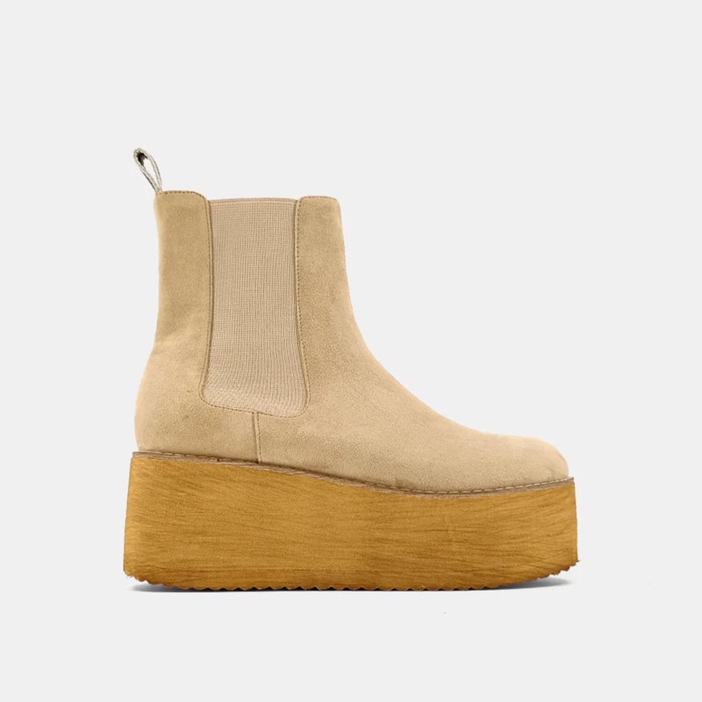 ShuShop Yoshi Women’s Wood platform Boot size 7.5